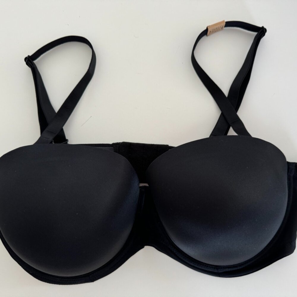 Pink/Victoria Secret Black Multi-way push up Bra (38D)
